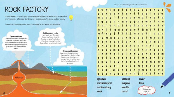 STEM Starters for Kids Geology Activity Book: Packed with Activities and Geology Facts