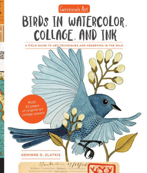 Geninne's Art: Birds in Watercolor, Collage, and Ink: A field guide to art techniques and observing in the wild