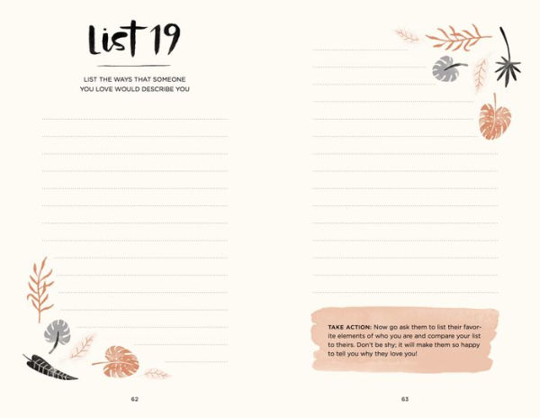 52 Lists for Happiness Journal