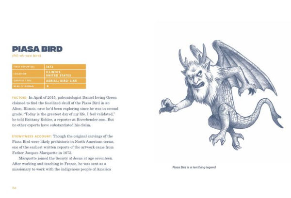 Cryptid Creatures A Field Guide To 50 Fascinating Beasts By Kelly