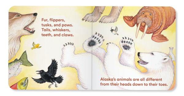 Alaska's Animals: An Alaska Board Book for Kids