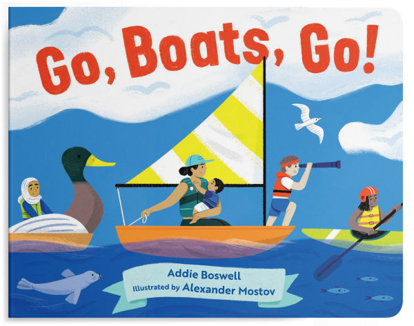 Go, Boats, Go!: Boat books for toddlers 1-3