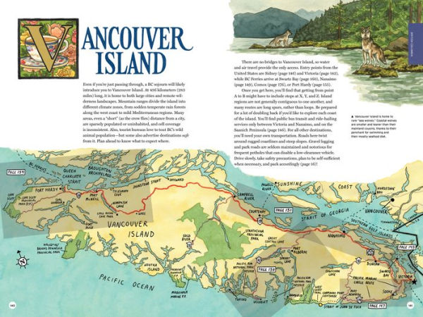 On Island Time: A Traveler's Atlas: Illustrated Adventures on and around the Islands of Washington and British Columbia