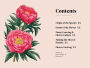 Alternative view 2 of Peonies: A Little Book of Flowers