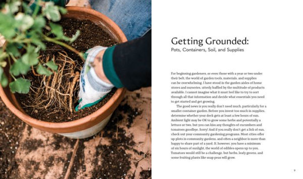 Tiny Space Gardening: Growing Vegetables, Fruits, and Herbs in Small Outdoor Spaces (with Recipes)