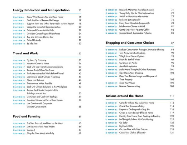 The Climate Action Handbook: A Visual Guide to 100 Climate Solutions for Everyone