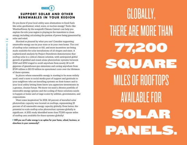 The Climate Action Handbook: A Visual Guide to 100 Climate Solutions for Everyone