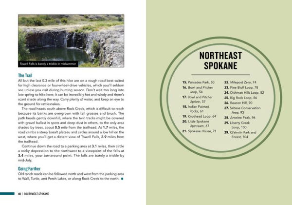 Day Hike Inland Northwest: Spokane, Coeur d'Alene, and Sandpoint, 2nd Edition: 75 Trails You Can a