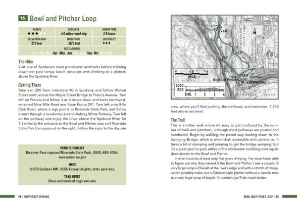 Day Hike Inland Northwest: Spokane, Coeur d'Alene, and Sandpoint, 2nd Edition: 75 Trails You Can a