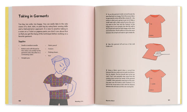 Mending Life: A Handbook for Repairing Clothes and Hearts and Patching to Practice Sustainable Fashion and Fix the Clothes You Love)