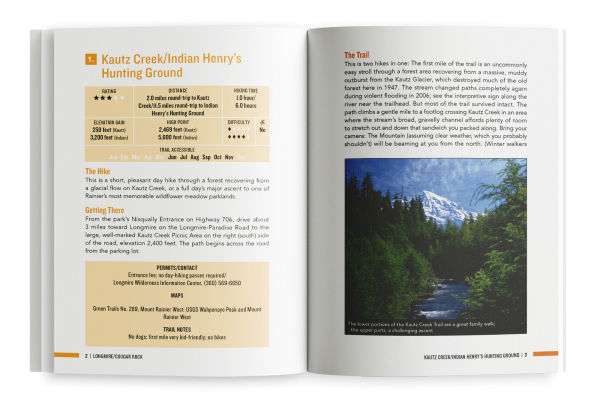 Day Hike Washington: Mount Rainier, 5th Edition: More than 50 Trails around Rainier National Park, Longmire, and Paradise Area