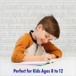 Alternative view 6 of Print Handwriting Practice for Kids 8-12: 250 Awesome Fun Facts about Science, Animals, and History