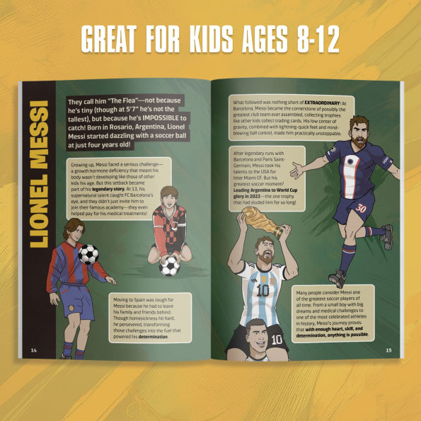 The Greatest Soccer Player of All Time: Thrilling Profiles of 12 Iconic AthletesWho Is Your GOAT? (Stocking Stuffers for Boys)