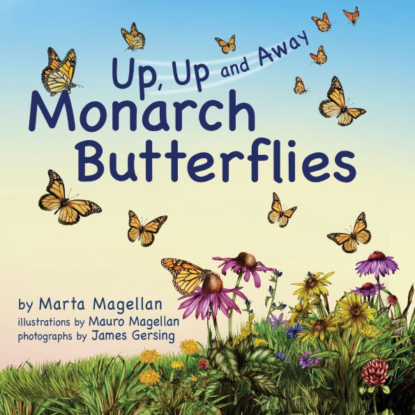 Monarch Butterflies: Up, and Away