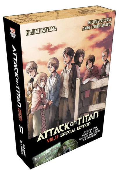 Attack on Titan 17 Manga Special Edition w/DVD