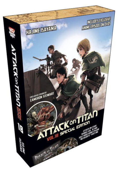 Attack on Titan 18 Manga Special Edition w/DVD