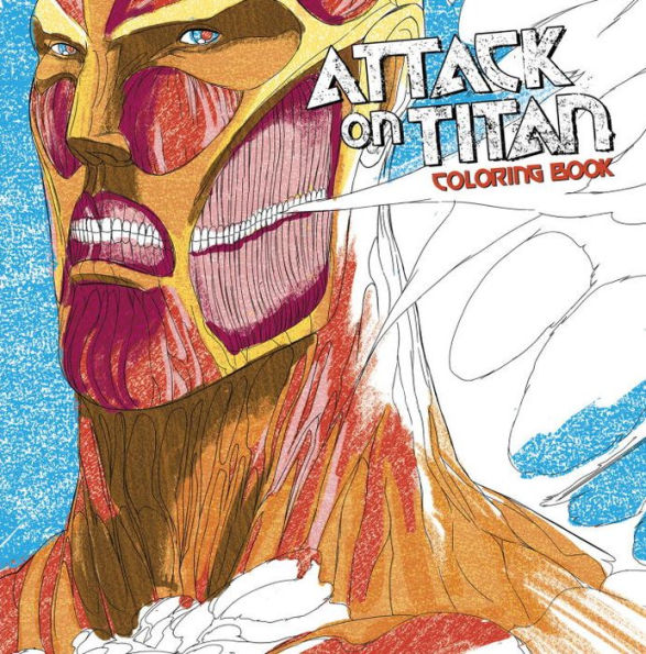 Attack on Titan Adult Coloring Book