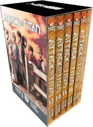 Attack On Titan Season 3 Part 1 Manga Box Set By Hajime Isayama Paperback Barnes Noble