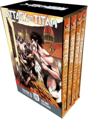 Attack On Titan Season 1 Part 2 Manga Box Set By Hajime Isayama Paperback Barnes Noble