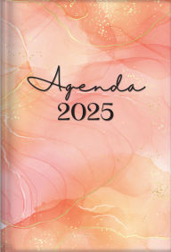 Title: 2025 Agenda - Tesoros de Sabiduría - jaspeado rosa y dorado: Con un pensamiento motivador o un versículo de la Biblia para cada día del año, Author: Nicole Antonia