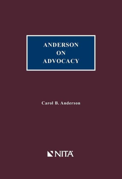 Anderson on Advocacy