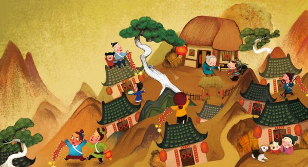 The Monster on Chinese New Year's Eve: A Legend Retold in English and Chinese