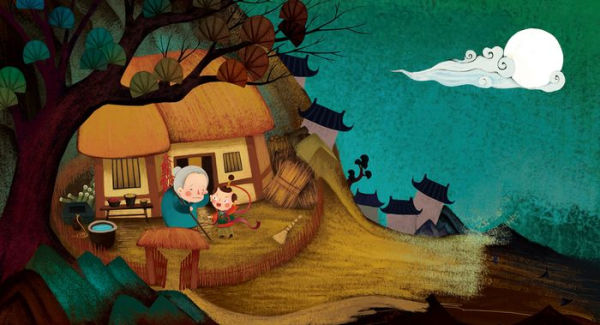 The Monster on Chinese New Year's Eve: A Legend Retold in English and Chinese