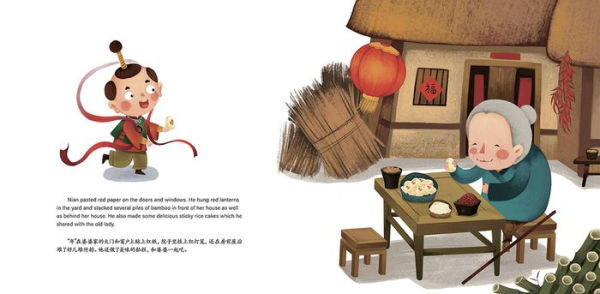 The Monster on Chinese New Year's Eve: A Legend Retold in English and Chinese