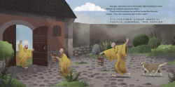 Alternative view 11 of Three Monks: A Story Told in Chinese and English