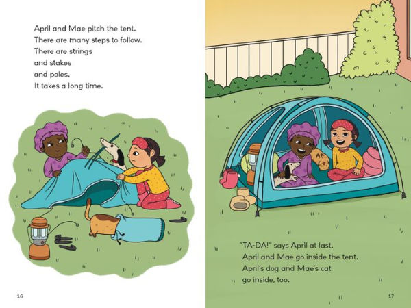 April & Mae and the Sleepover: The Friday Book