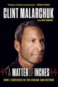 Title: A Matter of Inches: How I Survived in the Crease and Beyond, Author: Clint Malarchuk