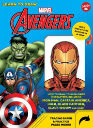 Title: Learn to Draw Marvel Avengers: How to draw your favorite characters, including Iron Man, Captain America, the Hulk, Black Panther, Black Widow, and more!, Author: Disney Storybook Artists