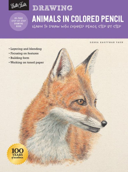 Drawing: Animals colored Pencil: Learn to draw with pencil step by