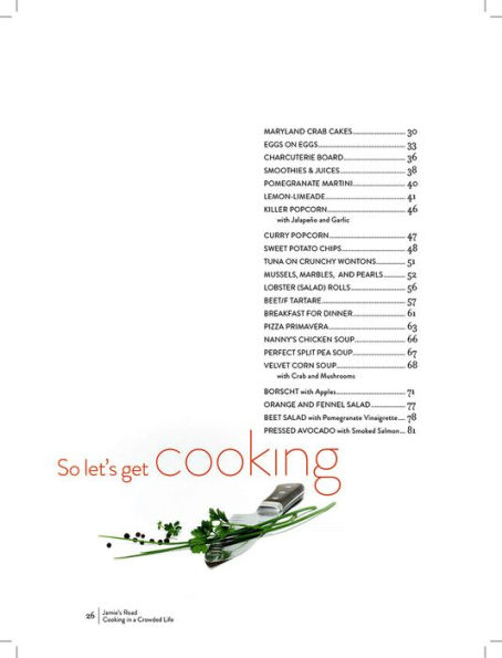 Jamie's Road: Cooking in a Crowded Life