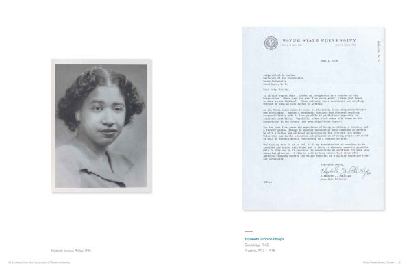 Letters from the Corporation of Brown University: Lives of Usefulness and Reputation, 1764 - 2023
