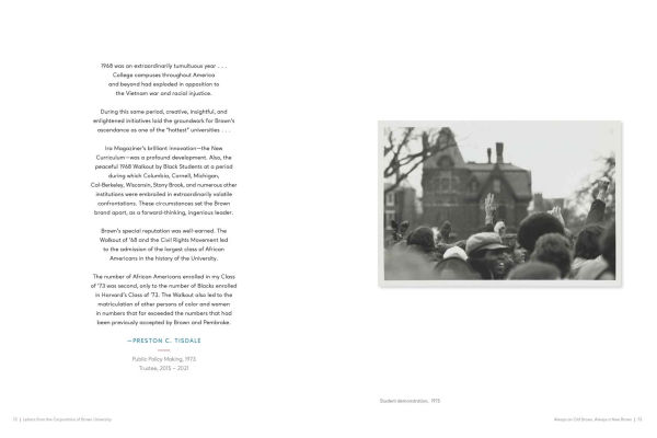 Letters from the Corporation of Brown University: Lives of Usefulness and Reputation, 1764 - 2023