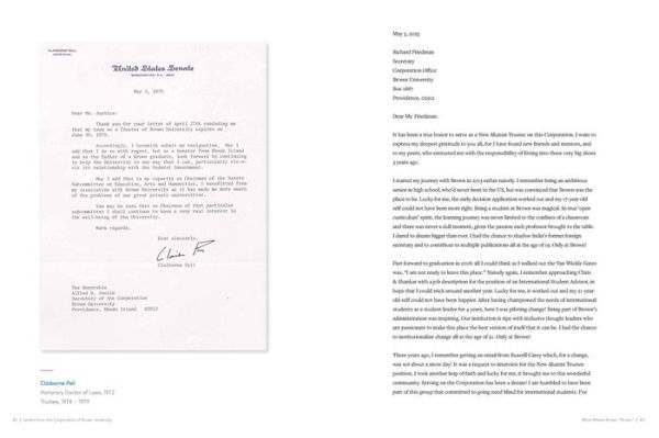 Letters from the Corporation of Brown University: Lives of Usefulness and Reputation, 1764 - 2023