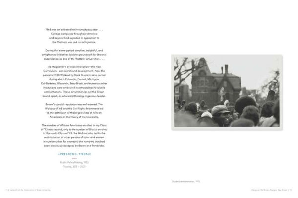 Letters from the Corporation of Brown University: Lives of Usefulness and Reputation, 1764 - 2023