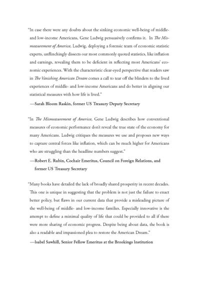 the Mismeasurement of America: How Outdated Government Statistics Mask Economic Struggle Everyday Americans