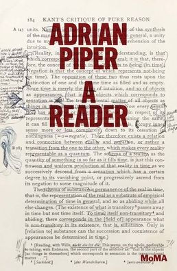 Adrian Piper: A Reader