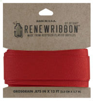 Title: Renew Grosgrain Ribbon Red