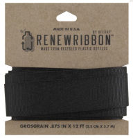 Title: Renew Grosgrain Ribbon Black