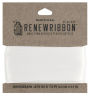 Renew Satin Ribbon White