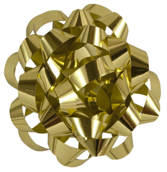 Medium Bow Metallic Gold