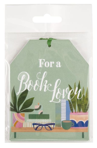 Gift Tags Set of 6 Book Shelf