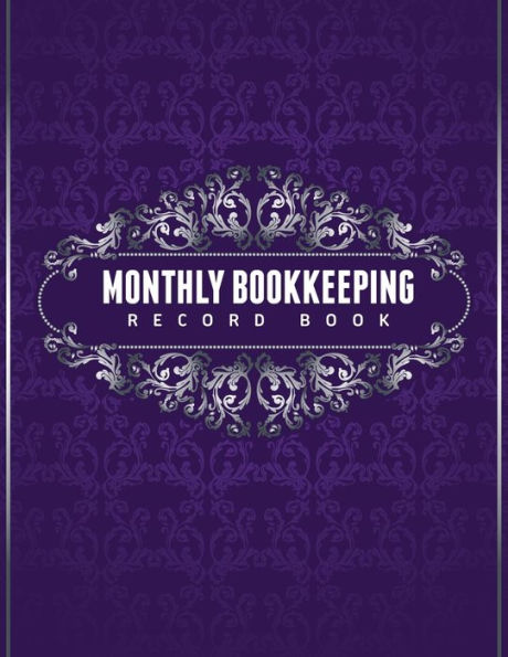 Monthly Bookkeeping Record Book