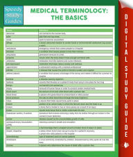 Title: Medical Terminology:The Basics Speedy Study Guides, Author: Speedy Publishing