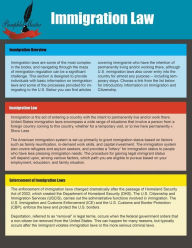 Title: Immigration Law, Author: Pamphlet Master