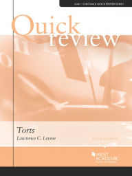 Title: Quick Review of Torts, 5th, Author: Lawrence Levine