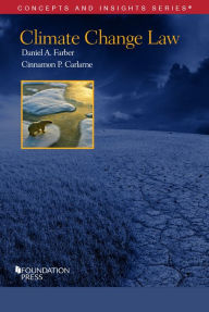 Title: Climate Change Law, Author: Daniel Farber